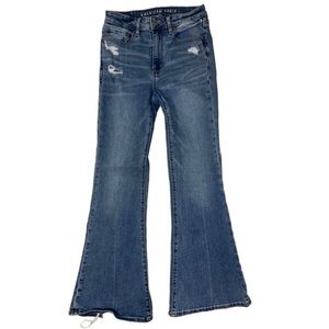American Eagle (Stretch) Super High-Waisted Flare Jean